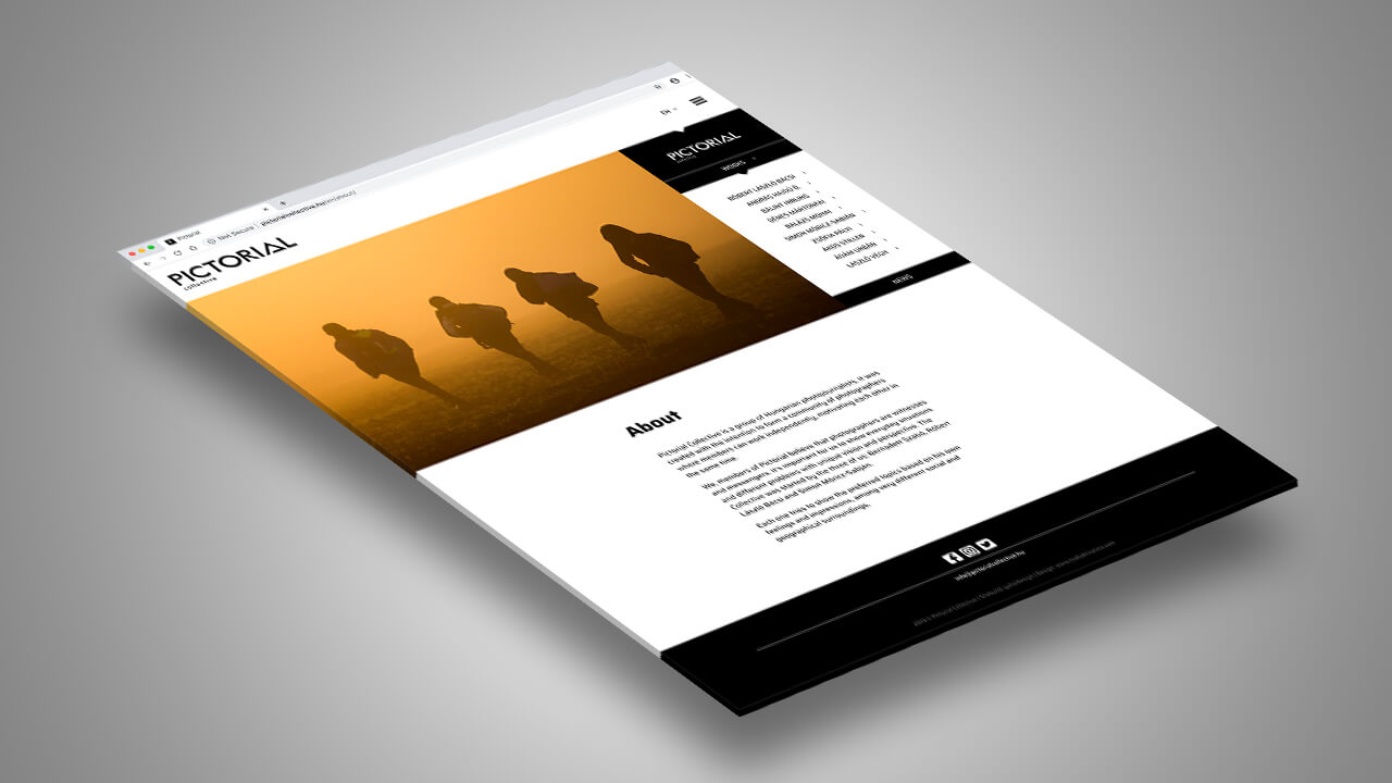 Pictorial Collective Webdesign